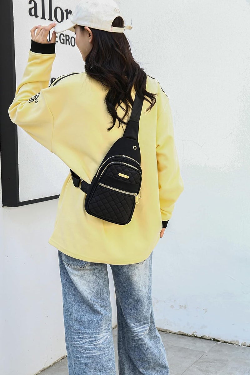 Aisijimo Store Small Sling Bag For Women Men Casual Crossbody Sling Backpack | Small, Casual, Crossbody, Small, Casual, Crossbody - Image 2